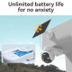 Caméra solaire IMOU 4G Sim AOV PT 5MP é WiFi 360° Caméra extérieure PTZ 