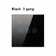 Smart light switch Without and with neutral 3-Ways Black tuya Smart light switch Without and with neutral 3-Ways Black tuya