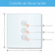 Interrupteur tactile Blanc connecté et intelligent pour rideaux et volet roulant électrique wifi WS-EUR-CW Interrupteur tactile Blanc connecté et intelligent pour rideaux et volet roulant électrique wifi WS-EUR-CW