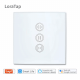 Interrupteur tactile Blanc connecté et intelligent pour rideaux et volet roulant électrique wifi WS-EUR-CW Interrupteur tactile Blanc connecté et intelligent pour rideaux et volet roulant électrique wifi WS-EUR-CW