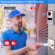Tuya Video Doorbell with 7" Smart Monitor and Door Access Control with NVR Option GY-AHD7-2C White Tuya Video Doorbell with 7" Smart Monitor and Door Access Control with NVR Option GY-AHD7-2C White