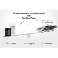 Universal Remote Control Smart Home Control works with Google Assistant and Alexa Broadlink RM mini 3 WiFi IR