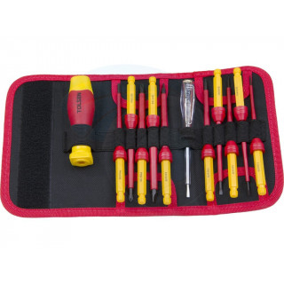 Kit 7 Tournevis Isolés GS VDE – 1000 V, Kroftools, Référence 11325
