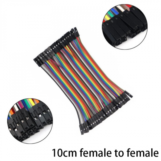 Fil de Connexion Jumper Female-Female  40Pcs 10cm