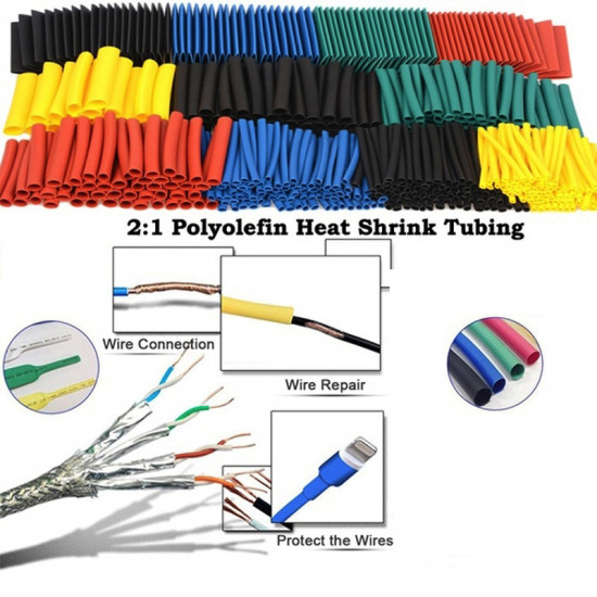40 Piece Long Heat Shrink Tubing Kit 40 Piece Long Heat Shrink Tubing Kit