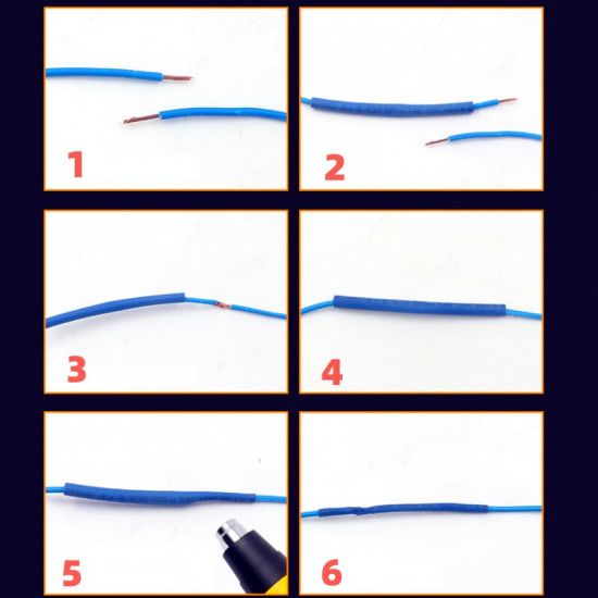 40 Piece Long Heat Shrink Tubing Kit 40 Piece Long Heat Shrink Tubing Kit
