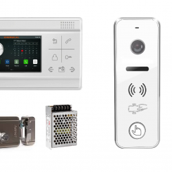 Videophone kit and 2-wire access control sesdz-09-458S-3.4