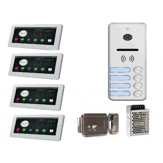 4-wire videophone kit sesdz-01-458S-4