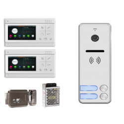 4-wire videophone kit for 2 floors sesdz-01-458S-3.4