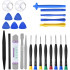 Kit outils de réparation de téléphone de 28 pièces