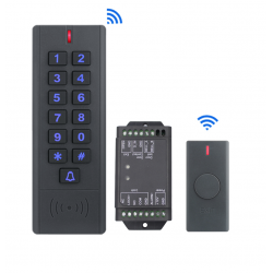 Kit de système de contrôle d'accès de porte sans fil avec sonnette  étanche IP66 AW1 Kit de système de contrôle d'accès de porte sans fil avec sonnette  étanche IP66 AW1