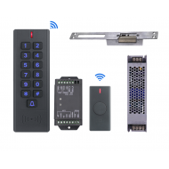 Kit de système de contrôle d'accès Porte sans fil avec sonnette et serrure encastré  Pour Bureau AW-GE12 Kit de système de contrôle d'accès Porte sans fil avec sonnette et serrure encastré  Pour Bureau AW-GE12