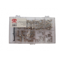 Kit de fusibles assortis pour tube en verre à soufflage rapide 80 pcs avec outil Kit de fusibles assortis pour tube en verre à soufflage rapide 80 pcs avec outil