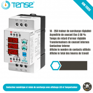Contacteur numérique et relais de surcharge Tense KON-TER-25 Contacteur numérique et relais de surcharge Tense KON-TER-25