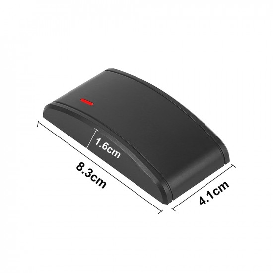 lecteur de cartes RFID/Mifare pour contrôleur d'accès  étanche IP68 125Khz et 13.56Mhz