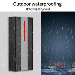 Contrôle d'accès MIFARE  13.56Mhz Bluetooth autonome de porte et ascenseur étanche IP68 H1-X-MF-TTlock