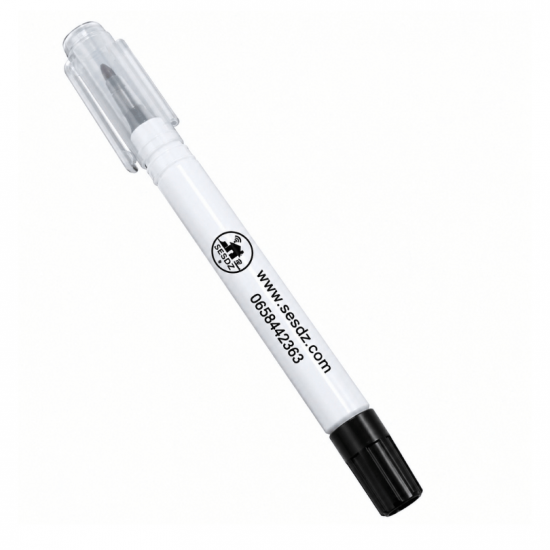 Marqueur permanent à pointe longue + Stylo bille 2-en-1 – Spécial techniciens 