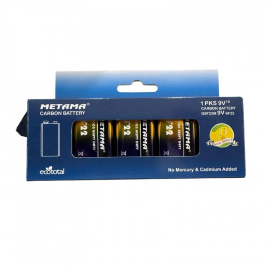 PILE METAMA  9V 6F22