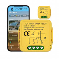 Smart switch récepteur matter Module 1ch 16A 3000w V-MT-S01 compatible apple homekit