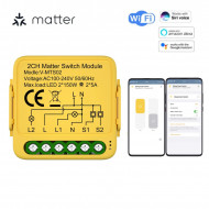 Smart switch récepteur matter Module 1ch 16A 3000w V-MT-S01 compatible apple homekit