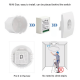 Smart switch récepteur matter Module 1ch 16A 3000wcompatible apple homekit
