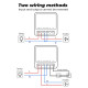 16A Mini Wifi Smart Switch Supports 2 Way Control, Smart Home Universal Module Works With Alexa Google Home Smart Life APP 16A Mini Wifi Smart Switch Supports 2 Way Control, Smart Home Universal Module Works With Alexa Google Home Smart Life APP