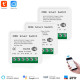 16A Mini Wifi Smart Switch Supports 2 Way Control, Smart Home Universal Module Works With Alexa Google Home Smart Life APP