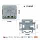 Module Variateur d'Éclairage Dimmer  Zigbee 3.0 – 1 Canal – 150W – Tuya MOES ZM-105-M