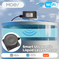 Détecteur de niveau d'eau MOES Tuya WiFi, moniteur de réservoir intelligent à ultrasons MOES WSS-LM01
