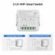 Module récepteur wifi mini switch Triple allumage avec neutre 10A compatible Tuya et Alexa Module récepteur wifi mini switch Triple allumage avec neutre 10A compatible Tuya et Alexa