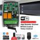 Module de contrôle rideau garage WiFi Tuya + RF 433 MHz Vauxtec YET402WTR – 2 sorties relais