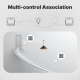 Module recepteur  Interrupteur Intelligent Zigbee – 2 Canaux 10A – Tuya MOES ZM4LT2