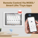  Disjoncteur Intelligent Zigbee 63A – Protection Réglable, Compteur d'Énergie et Commande à Distance Tuya MOES ZCB-A5-63A