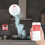 Détecteur intelligent de fuite de gaz Tuya ZigBee Moes ZSS-QY-GL avec sirène intégré 