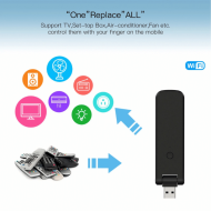 Télécommande universelle forme USB smart IR FR wifi tuya Moes WR-FL-IRF-U-MS