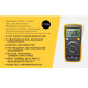 Multimètre numérique FLUKE 15B + , testeur de température Ohm, capacité de courant de tension AC/DC, mesure automatique/manuelle