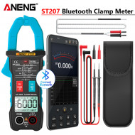 Multimètre numérique Bluetooth ST207, pince ampèremétrique, 6000 points, True RMS Multimètre numérique Bluetooth ST207, pince ampèremétrique, 6000 points, True RMS