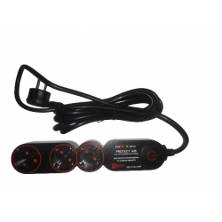 Power Strip 03 Sockets With Overload Protection CAM ELEC P3-3M