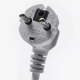 Rallonge pour 4 prises + 2 USB, Type-c, 2 m, Q603, Blanc Rallonge pour 4 prises + 2 USB, Type-c, 2 m, Q603, Blanc