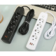 Rallonge pour 4 prises + 2 USB, Type-c, 2 m, Q603, Blanc Rallonge pour 4 prises + 2 USB, Type-c, 2 m, Q603, Blanc