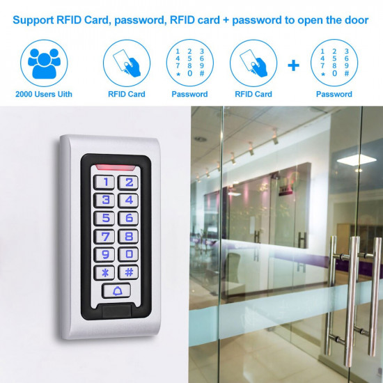 IP68 Waterproof standalone Access Control System Rfid Access Controller keypad S601EM IP68 Waterproof standalone Access Control System Rfid Access Controller keypad S601EM