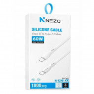 Câble de charge rapide 1M pour iPhone et Android, Type c To Type C, 60 W NEZO N-C101 CC