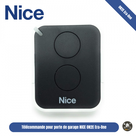 Télécommande Porte garage Nice ON2E Era-One Télécommande Porte garage Nice ON2E Era-One
