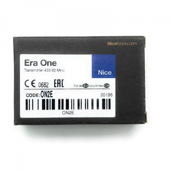 Télécommande Porte garage Nice ON2E Era-One Télécommande Porte garage Nice ON2E Era-One