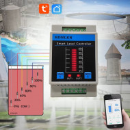Module contrôle niveau d'eau à distance intélligent wifi tuya  avec afficheur locale KL-W1WL