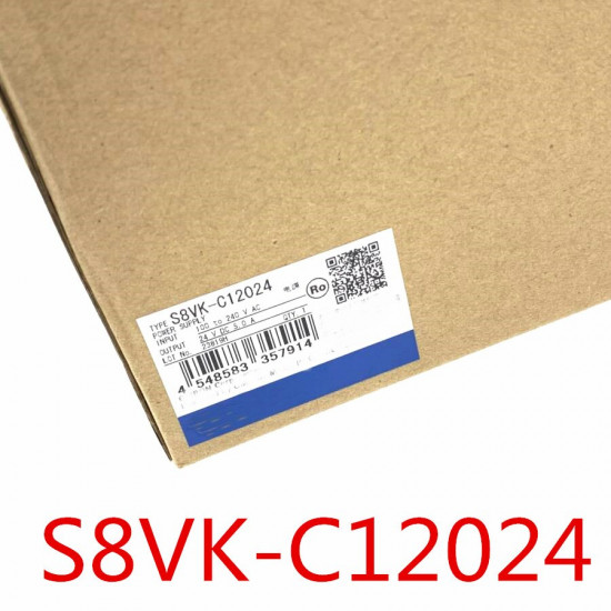 Alimentation de commutation S8VK-C12024 120W, sortie 24V 5a, originale et authentique