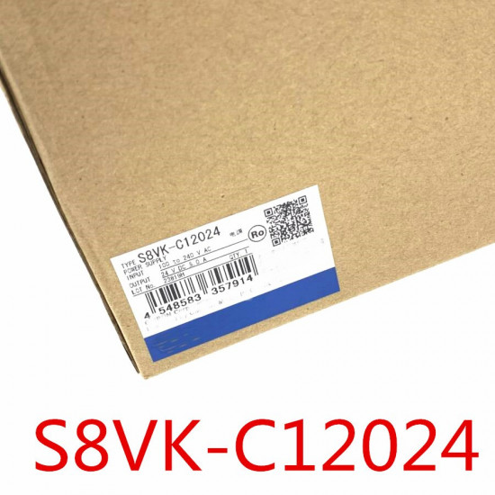 Alimentation de commutation S8VK-C12024 120W, sortie 24V 5a, originale et authentique Alimentation de commutation S8VK-C12024 120W, sortie 24V 5a, originale et authentique