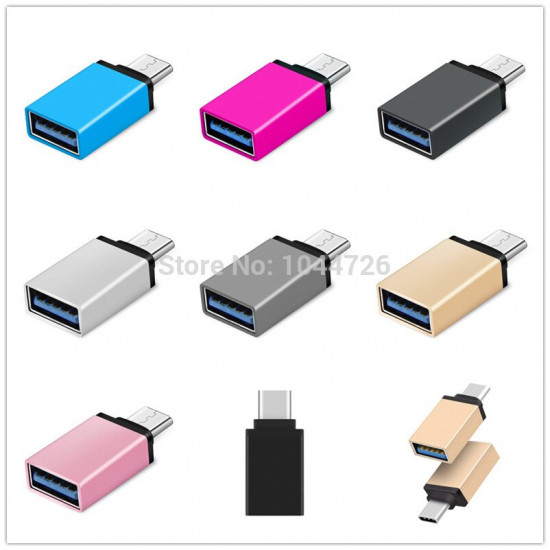 OTG Adapter Male to USB 3.0 A Female Converter C type OTG Adapter Male to USB 3.0 A Female Converter C type