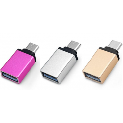 Adaptateur OTG USB  mâle vers USB 3.0 femelle Type C Adaptateur OTG USB  mâle vers USB 3.0 femelle Type C
