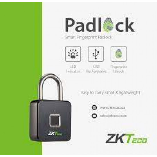 Cadenas intelligente à empreinte digitale Zkteco PADLOCK